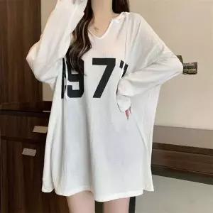 [하프클럽/]G126625_(아이스원단) 루즈핏 후드티셔츠 빅시핏