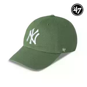 47브랜드 뉴욕 양키스 NY 빅로고 MLB 엠엘비 볼캡 야구 모자 퍼티그 그린 B-RGW17GWSNL-FF