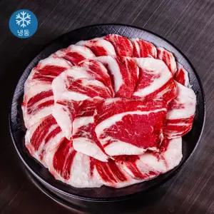 [명품한우금오] (냉동/암소)한우 1+등급 차돌박이 1kg(250g*4팩)