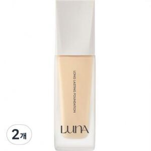 루나 롱래스팅 파운데이션 30ml, 23호 샌드, 2개 one option