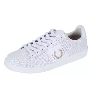 [프레드페리]프레드페리(FRED PERRY) B721 PIQUE EMBOSS LEABRANDING 스니커즈 (unisex) B4293-200