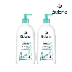 [비올란] 모이스처라이징 바디밀크 350ml x2개 베이비 키즈 신생아 고...