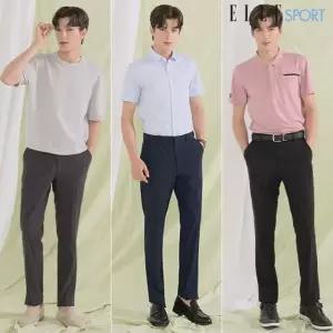 [ELLE SPORT] 남성 냉감 아이스 릴렉스 팬츠 3종세트 25m