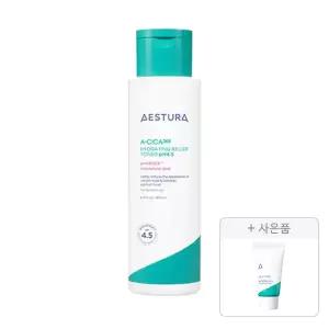 에스트라 에이시카 365 수분토너pH4.5 200ml, 1개+증정(에이시카 365 크림 10ml, 1개)