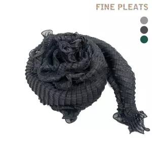 [FINE PLEATS] 피네 플리츠 플리츠 볼레로 스카프 [3컬러]