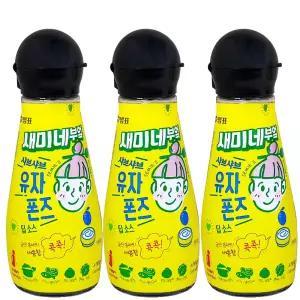 샘표 새미네부엌 샤브샤브 유자폰즈 딥소스 270g 3개