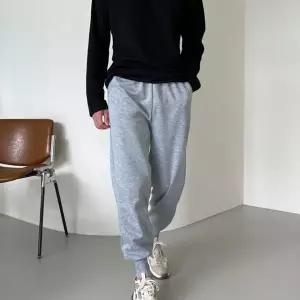남성 데일리 캐주얼 트레이닝 스판 밴딩 조거팬츠 바