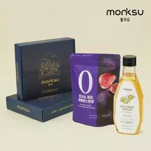 [몽크슈] 알룰로스 선물 세트_액상530g+제로분말350g