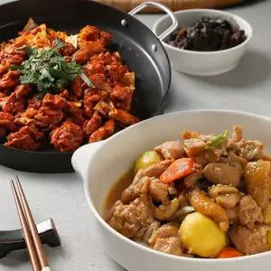 [춘천 직배송] 순살 춘천닭갈비 500g x 2팩 + 간장닭갈비 500g x 2팩
