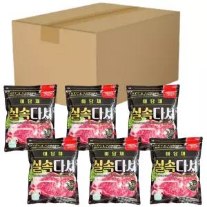 미담채 실속 다시다 2kg X 6팩 (1박스) 대용량