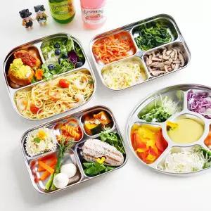 올품락 국산 포스코 STS304 유아식판 스텐식판