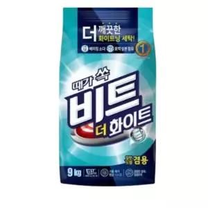 비트 더 화이트 가루세제 겸용 리필 9kg 1개