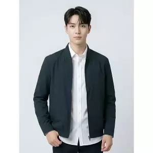 [하프클럽/BY파크랜드]차콜 스타디움 에리 점퍼-A1JJ2310126A