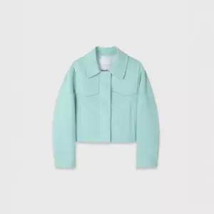 [뮤제](센텀시티점)ZAHA Merino Wool Handmade Short Coat_Light Mint