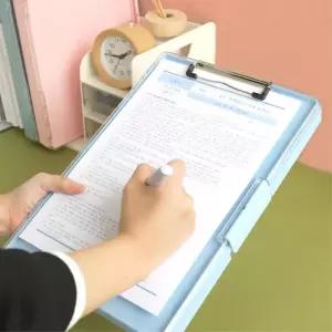 설문조사 프린트정리 케이스형 클립보드 페이퍼홀더 결제서류 결재화일 사무실용품