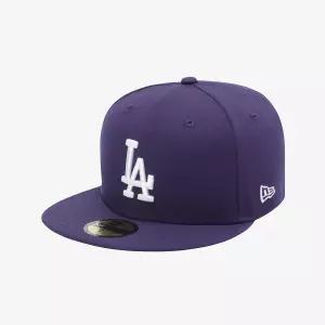 MLB LA 다저스 베이직 피티드캡 퍼플 15131699