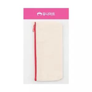 유니아트 꾸미기필통 빨강