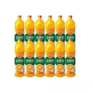 [셀러허브]롯데칠성음료 델몬트 오렌지1.5L 12개입(1박스) /s (E33046885)