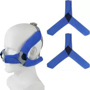 2팩 CPAP 스트랩 커버 헤드기어 패드 Resmed AirFit N20 또는 Respironics Wisp 비강 마스크와 호환되어