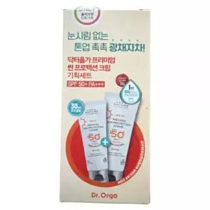 톤업 선크림 닥터올가 프리미엄 썬 프로텍션 크림 60ml 기획 +30ml 증정