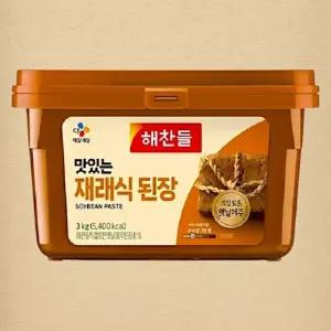 해찬들 맛있는 재래식 된장 3kg