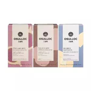 오설록 디저트 티 3종 세트 60입 (무화과 쇼콜라 블랙티 + 마롱 글라세 블랙티 + 삼다 꿀배 티)