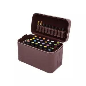 에센셜 오일케이스 15ml 아로마 보관함 휴대용 롤러볼 파우치 다기능 홀더