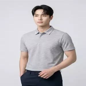 [오스틴리드]그레이 린넨 티셔츠-A2IA2310472B