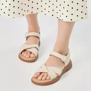 [무크] 여화 아서 양가죽 컴포트 쿠션샌들 3colors