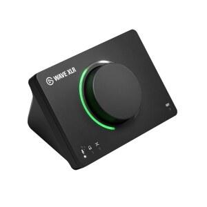 엘가토 웨이브 XLR MK.2 u2013 USB 오디오 인터페이스 및 마이크용 DSP 믹서, 80dB 게인, 온보드 이펙트, LED 피드백, 터치 음소거, 스트림 덱, PC Mac에서 작동합니다