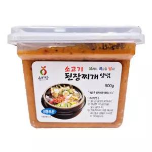 소고기된장6개/이조식품/간편요리/양념된장/무배/40년전통 된장 소고기 버섯 비밀양념 찌개양념 이조식품12