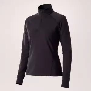 아크테릭스 베일런스 로 짚 넥 우먼 ATPFW10535BLK) RHO ZIP NECK W)