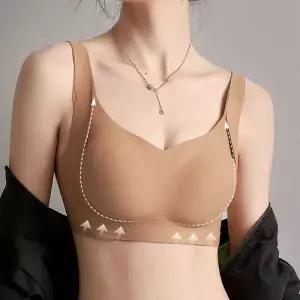[룽스_62]심리스브라 노패드 볼륨업 스포츠브라