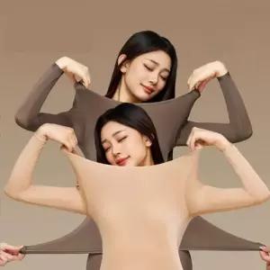 [룽스_62]발열 내의 기모 여자내복 내의 히트텍