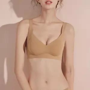 [룽스_62]노와이어 심리스 탄력 볼륨 브라 브라렛 스킨색