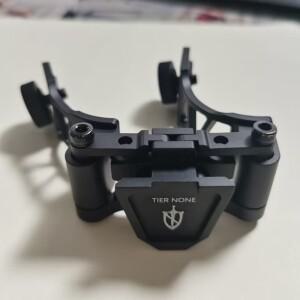 이중 AN/PVS 14 야간 투시경 고글용 금속 NVG PVS28 브래킷 마운트 J 암,