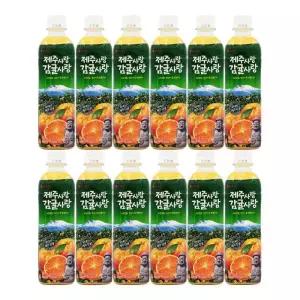 제주사랑 감귤사랑 500ml 12페트