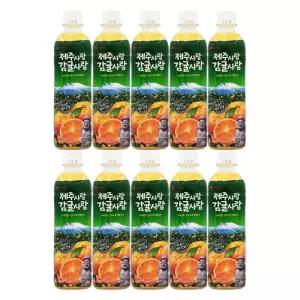 제주사랑 감귤사랑 500ml 10페트