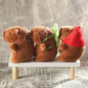 아트박스/알럽하우스 귀여운 카피바라 키링 콧물찍 복거북이 가방고리
