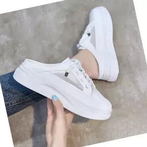 스니커즈 여성 메쉬 스니커즈 뮬 슬립온 여자신발 모던 LK