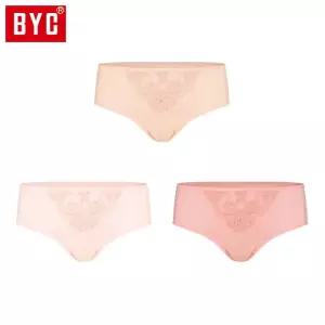 BYC 여성 베)미디 레이스 3매입 삼각팬티(26FWDOLR2249)