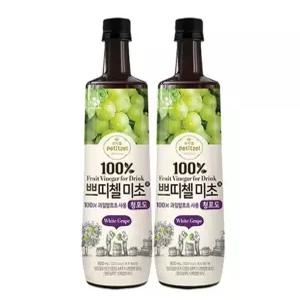 학교 미초 청포도 쁘띠첼 식초음료 900ml X2개묶음 홍초 수앤서23