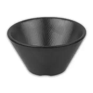 돌산멜라민 바이오볼 면기 라면 국수 그릇 업소용 DS-7846 7847 체크(흑)