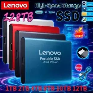 2026년형 레노버 고속 외장 하드 드라이브 500GB 2TB USB3 SSD 25인치 휴대용 노트북 PS4용