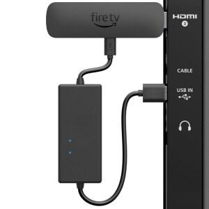 AMZ 파이어 TV 스틱용 케이블 어댑터, 포트를 AC 스틱을 USB 어댑터 통해
