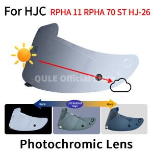 HJC RPHA 11 PRO 70 ST HJ-26 헬멧 쉴드 Uv Casco Moto Shield Visera 앞 유리 렌즈 레드 블루 용 블랙 포
