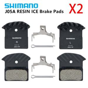 Shimano XTR, SLX, Alfine용 Ice-Tec 디스크 브레이크 패드, J02A, J05A-RF 송진, 2 쌍, 4 개