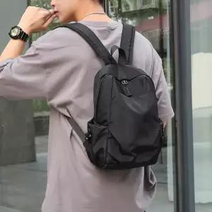 스포츠 미니 남자 배낭 작은 검은 여행 배낭 어깨 학교 가방 캔버스 디자이너 스포츠 Mochila 가방