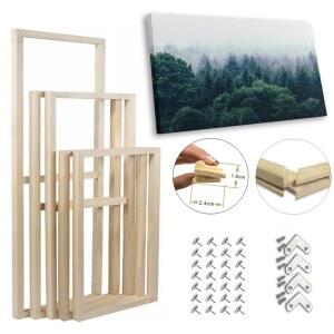 DIY 목재 프레임 키트 캔버스 유화 다이아몬드 페인팅 아트 프레임용 40X60 50X70 60X90 60X 20