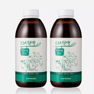 학교 이엠활성액 2병 EM발효액 EM활성액 EM발효원액 EM원액 500ml 이엠원액 하니C3